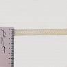 Тесьма декоративная Т 626-13 х/б светло-бежевый, 1,3 см (намотка 25 ярдов) фото №1