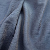 Блузочная ткань однотонная D18605, темно-синий, 110 г/м², 150 см фото № 2