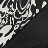 Трикотаж вискоза набивная "Абстракция" RY 20137, черный, светло-серый, 150 см, 200 г/м² фото № 3