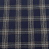 Костюмная клетка "Шотландка" арт.NZ-785, темно-синий, серый, 150 см, 200 г/м² фото № 3