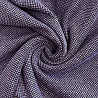 Трикотаж жаккард T-190518C, фиолетовый, черный, 150 см, 230 г/м² фото №1