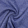 Трикотаж сандра жаккард T200226, фиолетовый, черный, 150 см, 230 г/м² фото №1