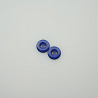 Пуговица 6 L24, D 1,5 см (уп. 500 шт.) синий фото №1
