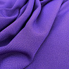 Плательная однотонная D2, фиолетовый, 130 г/м², 150 см фото № 2
