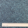 Трикотаж рибана (лапша) меланж RIB134L голубой, 150 см, 200 г/м² фото № 4