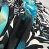 Трикотаж джерси принт "Цветы" F015690 Col.2 голубой, графитовый, 150 см, 270 г/м² фото № 2