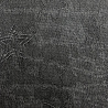 Сетка с люрексом "Звезды" D1, черный, серебро, 95 г/м², 150 см фото № 3