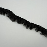 Тесьма декоративная T 104-1 черный, 3 см (намотка 10 ярдов) фото №1