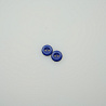 Пуговица 6 L18, D 1,1 см (уп. 500 шт.) синий фото №1