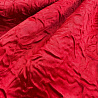Сатин-креш стрейтч, красная, 120 г/м², 150 см фото № 2