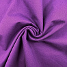 Коттон-твил стрейч темно-фиолетовый, 200 г/м², 150 см фото №1