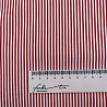 Тиси принт "Полосы" F6, белый, красный, 105 г/м², 145 см фото № 4