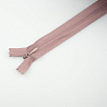Молния потайная капроновая 40 см, грязно-розовый фото №1