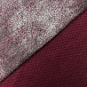 Трикотаж фойел HACCI бордовый мрамор, 150см, 240 г/м² фото № 3