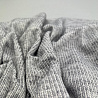 Трикотаж рибана (лапша) меланж A973 серый, 150 см, 140 г/м² фото № 2