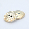 Пуговица Y710 L28, D 1,8 см (уп. 400 шт.) золото фото №1