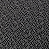 Шифон креп принт "Горохи" CC2101 черный, белый 150 см, 80-85 г/м² фото № 4