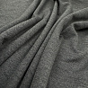 Трикотаж лакоста TRX006 темно-серый меланж, 150 см, 270 г/м² фото № 2