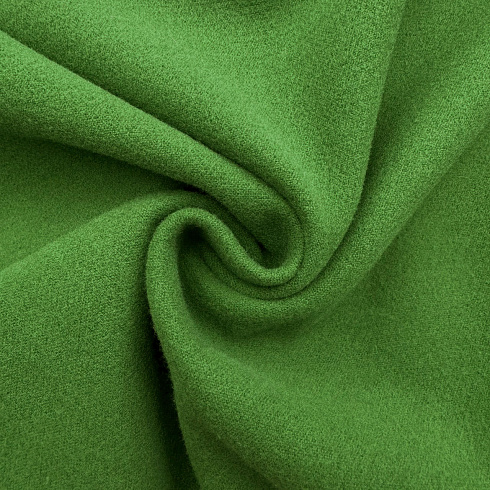 Пальтово-костюмная ткань (кашемир), зеленый, 150 см, 300 г/м²
