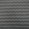 Трикотаж жаккард принт "Ромбы" 13084, Col.1, черный, белый, 155 см, 215 г/м² фото № 5