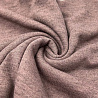 Трикотаж  меланжевый розово-коричневый T-190268, 150 см, 260 г/м² фото №1