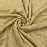 Трикотаж с люрексом TJ1812 золотой, 150 см, 200 г/м² фото №1