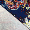 Трикотаж джерси принт "Огурцы" KNIT D0970 темно-синий, красный, 150 см, 270 г/м² фото № 3