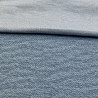 Трикотаж футер 2-х нитка с хлопком, PCFT103 серо-голубой, 150 см, 270 г/м² фото № 4