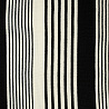 Плательная рогожка принт "Полосы" D5014 белый, черный, 150 г/м², 150 см фото № 2