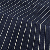 Костюмная ткань "Полоска" R-50, темно-синий, 150 см, 105 г/м² фото № 3