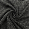 Трикотаж меланж TRP467, черный, 150 см, 220  г/м² фото №1