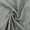 Костюмная ткань "Полоска" R-50, серый, 150 см, 105 г/м² фото №1