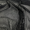 Сетка с люрексом "Звезды" D1, черный, серебро, 95 г/м², 150 см фото № 2