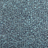 Трикотаж рибана (лапша) меланж RIB134L голубой, 150 см, 200 г/м² фото № 5