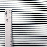 Трикотаж оттоман "Полоска" OT065 белый, темно-синий, 150 см, 270 г/м² фото № 4