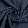 Трикотаж под замшу "браш", серо-синий, 150 см, 200 г/м² фото №1