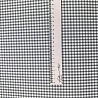 Блузочная ткань "Клетка" D11, серый, белый, 150 см, 150 г/м² фото № 4