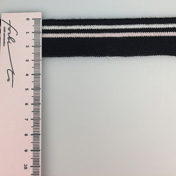Подвяз трикотажный R4 черный, 2,5 см