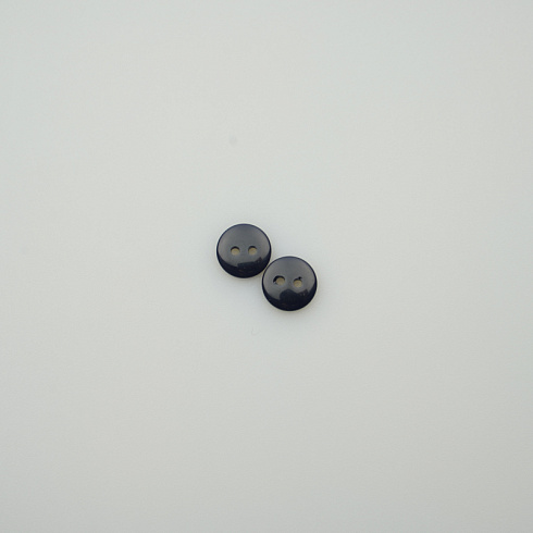 Пуговица 10 L18, D 1,1 см (уп. 500 шт.) темно-синий