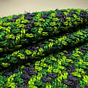Пальтово-костюмная букле "Клетка", зеленый, 150 см, 300 г/м² фото № 2