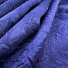 Сатин-креш стрейтч, темно-синий, 120 г/м², 150 см фото № 2