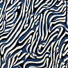 Плательная принт "Абстракция" TS23 синий, черный, 150 см, 115 г/м² фото № 4