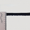 Тесьма декоративная T LM04 черный, темно-синий, 1,3 см (намотка 90 ярдов) фото №1