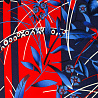 Трикотаж джерси принт купон D21505, красный, темно-синий, 290 г/м², 150 см фото № 4