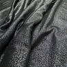 Трикотаж масло фоейл черный, 150 см, 200 г/м² фото № 2