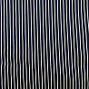 Коттон принт "Полосы" D54, темно-синий, белый, 150 г/м², 150 см фото № 4