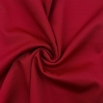 Трикотаж "Диор" красный, 240 г/м², 150 см