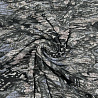 Трикотаж вискоза набивная "Абстракция" KNC57010, серо-голубой, серый, 150 см, 150 г/м² фото №1