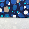 Трикотаж скуба принт "Горошки" HGРT150415-1 синий, бирюзовый, 150 см, 220 г/м² фото № 4