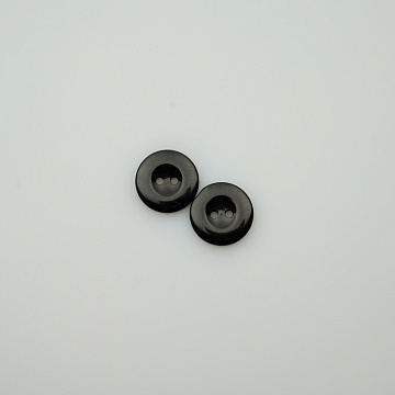 Пуговица 8 L28, D 1,8 см (уп. 400 шт.) черная